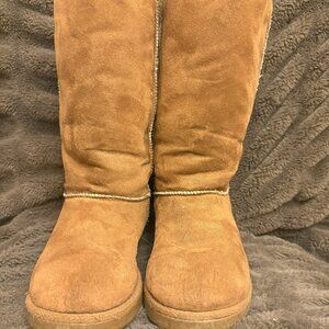 Airwalk Classic Tall Sherpa Lined Winter Boots Women's Size 7.5